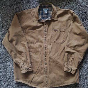 Carhartt canvas flannel shirt-jacket 2XLT
